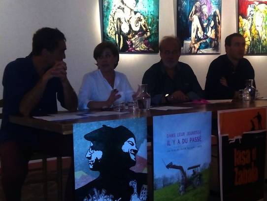 La asociación Zineuskadi y el Instituto Cultural Vasco-Institut Culturel Basque han firmado un acuerdo para promover el cine vasco o el cine en euskera en Francia e Iparralde