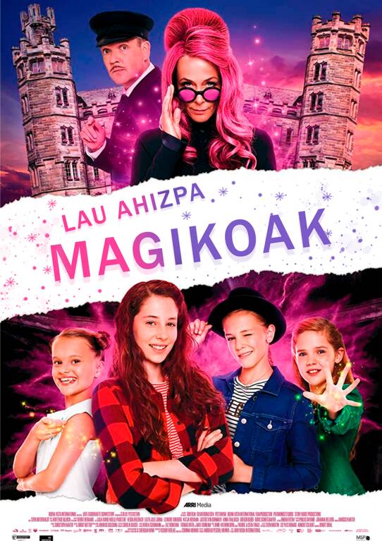 ‘Lau ahizpa magikoak’ llega mañana a las salas de cine de la CAV, dentro del programa Zinema Euskaraz
