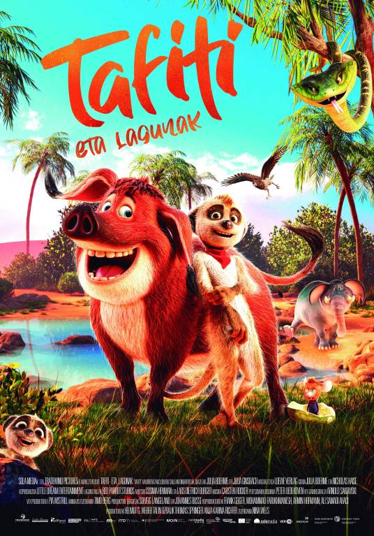 ‘Tafiti eta lagunak’ filma ostiralean iritsiko da EAEko zinema-aretoetara, Zinema Euskaraz programaren barruan