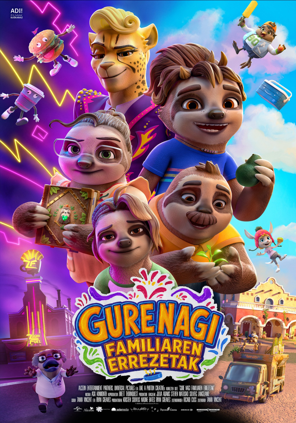Gurenagi familiaren errezetak (The Sloth Lane )
