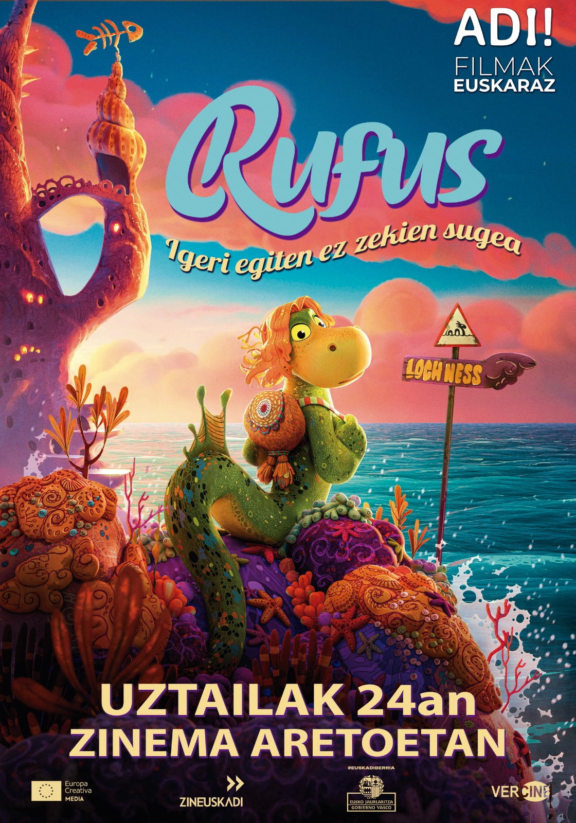 Rufus, igeri egiten ez zekien sugea (Rufus – The Sea Serpent Who Couldn’t Swim )